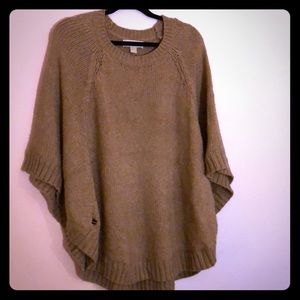 Micheal Kors knit poncho